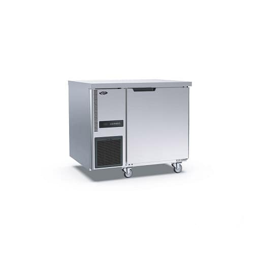Thermaster TL900TN stainless steel single door workbench fridge 900×700×850mm 155L -2 to 8°C commercial bench fridge Australia